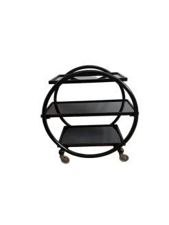 Pamono Bentwood Serving Trolley, 1920s New