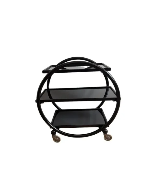 Pamono Bentwood Serving Trolley, 1920s New