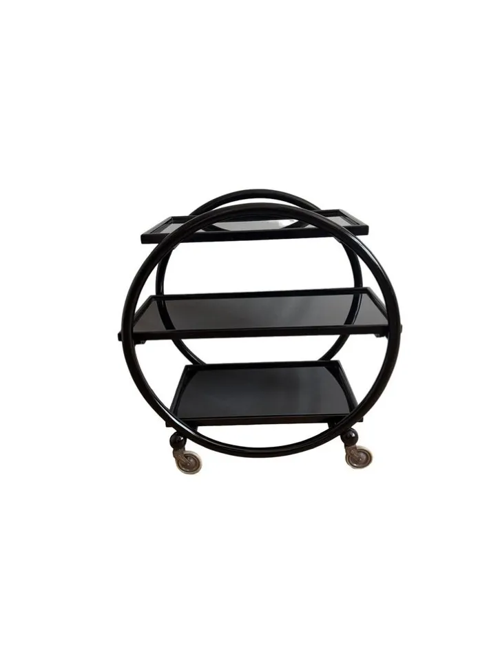 Pamono Bentwood Serving Trolley, 1920s New