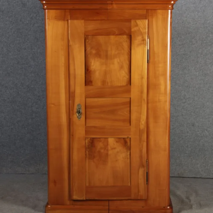 Pamono Biedermeier Cabinet in Cherrywood, 1830s Discount