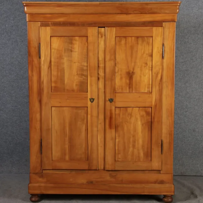 Pamono Biedermeier Cabinet in Cherrywood, 1830s Outlet