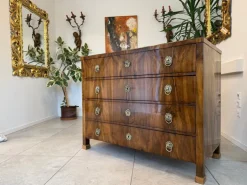 Pamono Biedermeier Chest of Drawers in Walnut Best