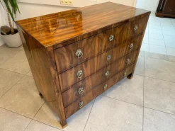 Pamono Biedermeier Chest of Drawers in Walnut Best