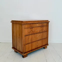 Pamono Biedermeier Chest of Drawers in Cherrywood with Columns, 1820s Online