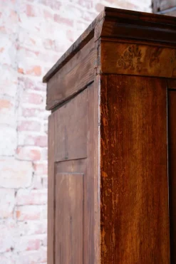 Pamono Biedermeier Corner Cabinet in Walnut, Austria, 1830s Discount