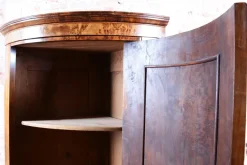 Pamono Biedermeier Corner Cabinet in Walnut, Austria, 1830s Discount