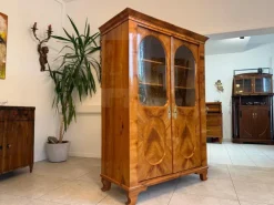 Pamono Biedermeier Display Cabinet in Walnut Online