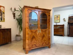 Pamono Biedermeier Display Cabinet in Walnut Online