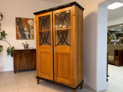Pamono Biedermeier Display Cabinet in Oak Hot