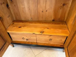 Pamono Biedermeier Display Cabinet in Oak Hot