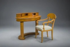 Pamono Biedermeier Dressing Table and Armchair from Selva, Italy, Set of 2 Sale