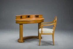Pamono Biedermeier Dressing Table and Armchair from Selva, Italy, Set of 2 Sale
