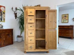 Pamono Biedermeier Famhouse Bread Cupboard Hot