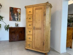 Pamono Biedermeier Famhouse Bread Cupboard Hot