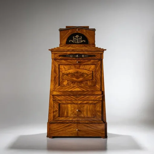 Pamono Biedermeier Pyramid Secretaire, 1810 Discount