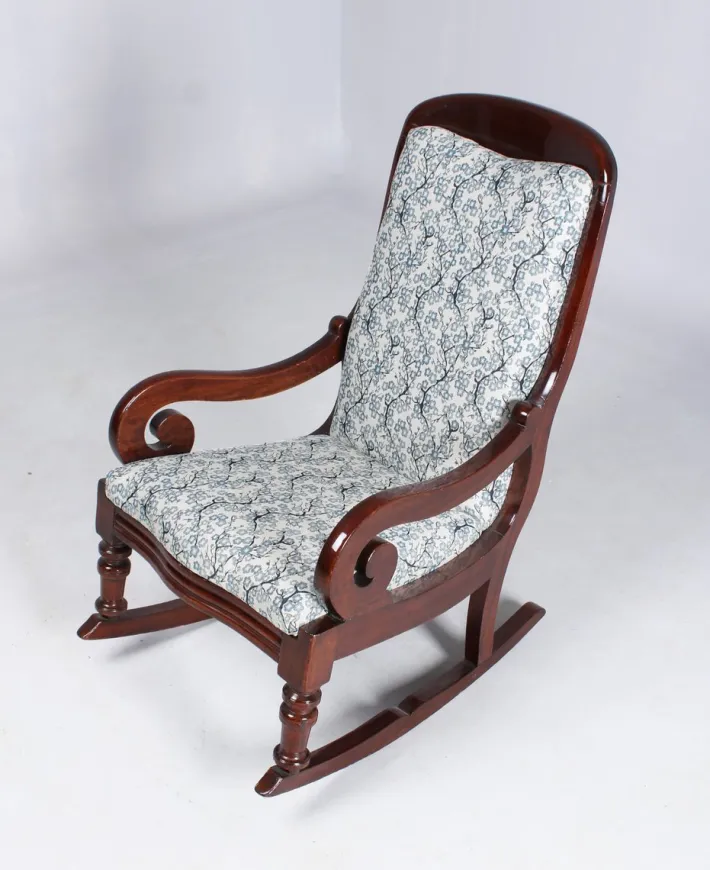Pamono Biedermeier Rocking Chair, 1840s Best