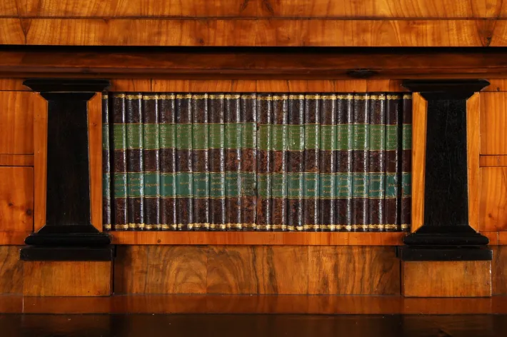 Pamono Biedermeier Secretaire with Hidden Mechanism, 1815 New