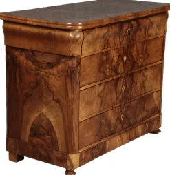Pamono Biedermeier Secretary Chest in Walnut, 1830s Discount