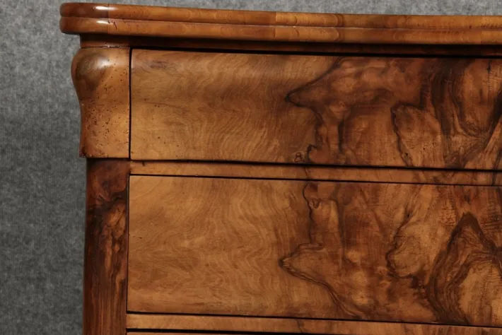 Pamono Biedermeier Secretary Chest in Walnut, 1830s Discount