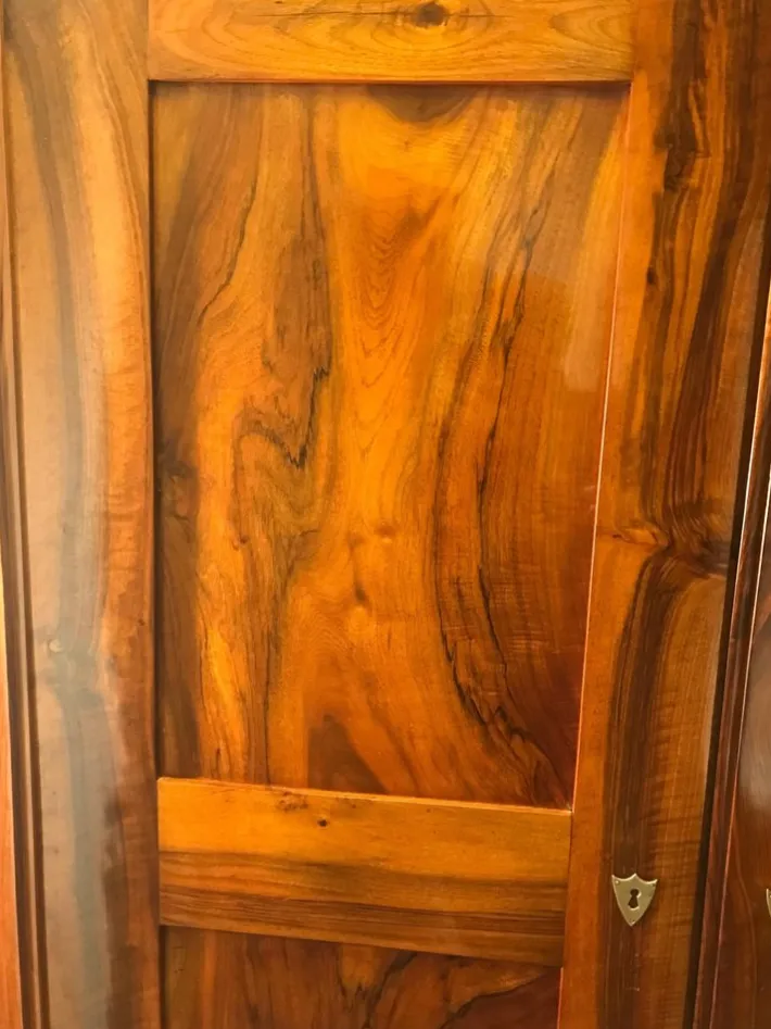 Pamono Biedermeier Walnut Armoire, South Germany, 1820s Discount