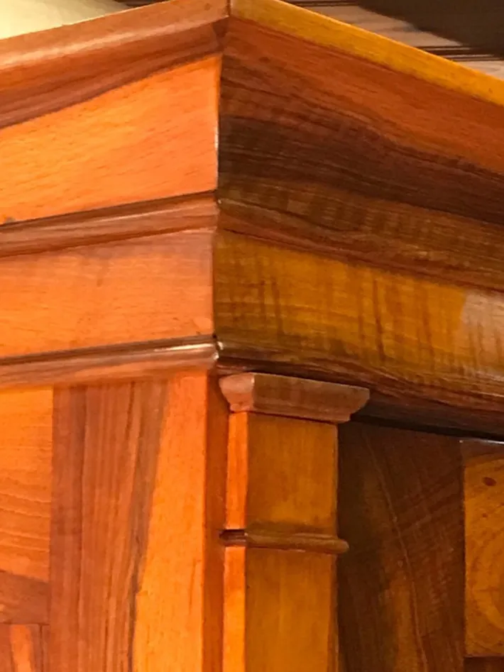 Pamono Biedermeier Walnut Armoire, South Germany, 1820s Discount