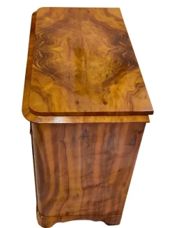 Pamono Biedermeier Walnut Half Cabinet, 19th Century Online