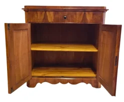 Pamono Biedermeier Walnut Half Cabinet, 19th Century Online