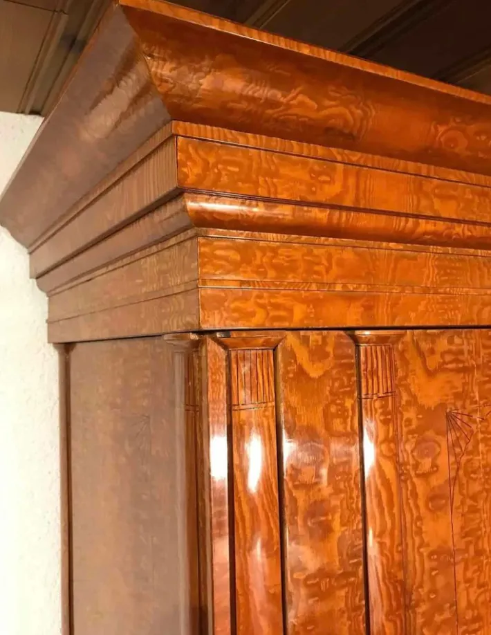 Pamono Biedermeier Wardrobe, 1810s-1820s New