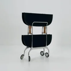 Pamono Black Gastone Dolly Trolley Bar Cart by Antonio Citterio and Oliver Low for Kartell Online