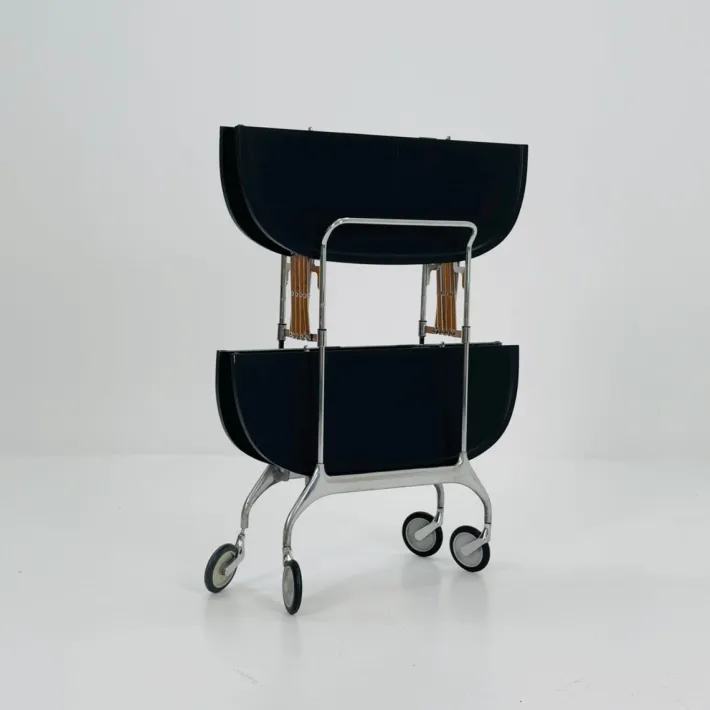 Pamono Black Gastone Dolly Trolley Bar Cart by Antonio Citterio and Oliver Low for Kartell Online