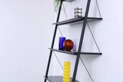 Pamono Black John Ild Shelving System by Philippe Starck for Disform, 1970s Clearance
