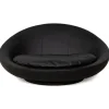 Pamono Black Leather 2-Seater Sofa by Désirée Lacoon Discount