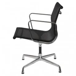 Pamono Black Mesh Ea-108 Chair by Charles Eames for Vitra Clearance
