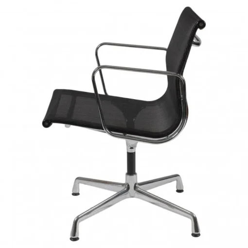 Pamono Black Mesh Ea-108 Chair by Charles Eames for Vitra Clearance