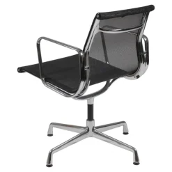 Pamono Black Mesh Ea-108 Chair by Charles Eames for Vitra Clearance