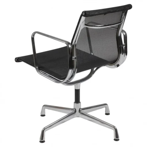 Pamono Black Mesh Ea-108 Chair by Charles Eames for Vitra Clearance