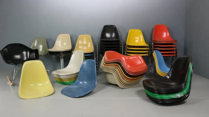 Pamono Black RAR Rocking Chair by Charles & Ray Eames for Herman Miller, 1977 New