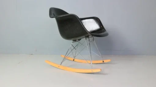 Pamono Black RAR Rocking Chair by Charles & Ray Eames for Herman Miller, 1977 New
