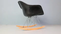 Pamono Black RAR Rocking Chair by Charles & Ray Eames for Herman Miller, 1977 New