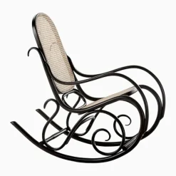 Pamono Black Rocking Chair Outlet