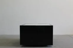 Pamono Black Saratoga Cabinet by Massimo & Lella Vignelli for Poltronova, 1960s Online