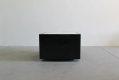 Pamono Black Saratoga Cabinet by Massimo & Lella Vignelli for Poltronova, 1960s Online