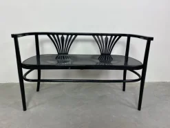 Pamono Black Secession Seating Group attributed to Fischel, 1890s, Set of 3 Sale
