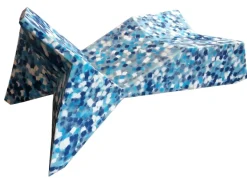 Pamono Blue Alex Chaise Longue by Alessandro Mendini for ecopixel The Exceptional Best
