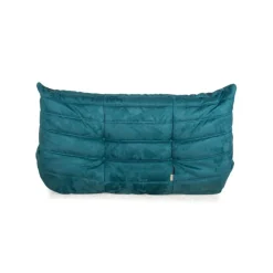 Pamono Blue Fabric Togo 2-Seater Sofa by Michel Ducaroy for Ligne Roset Hot