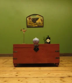 Pamono Bohemian Painted Storage Chest, 1990s Outlet