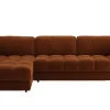 Pamono Bond Sectional Sofa in Brown Velvet by Moanne Outlet