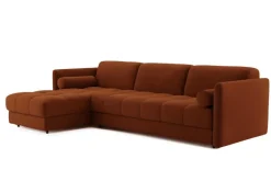 Pamono Bond Sectional Sofa in Brown Velvet by Moanne Outlet