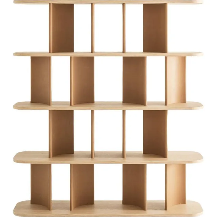 Pamono Bracket Oak Bookshelf by Morica Design Online
