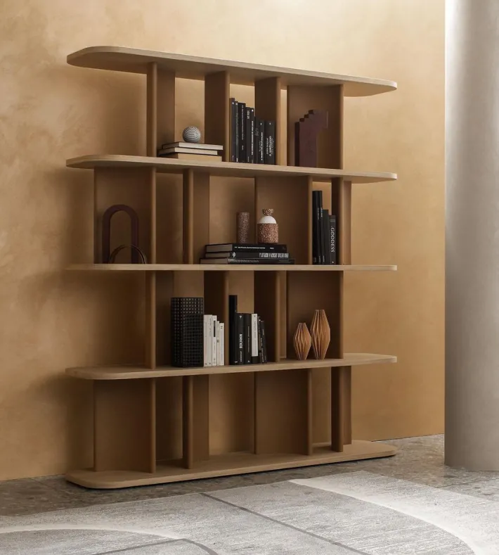 Pamono Bracket Oak Bookshelf by Morica Design Online